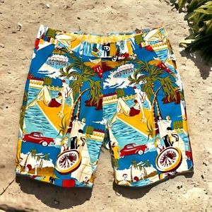 LOUDMOUTH GOLF Shorts LAS VEGAS Retired Collection - NEW Size 34